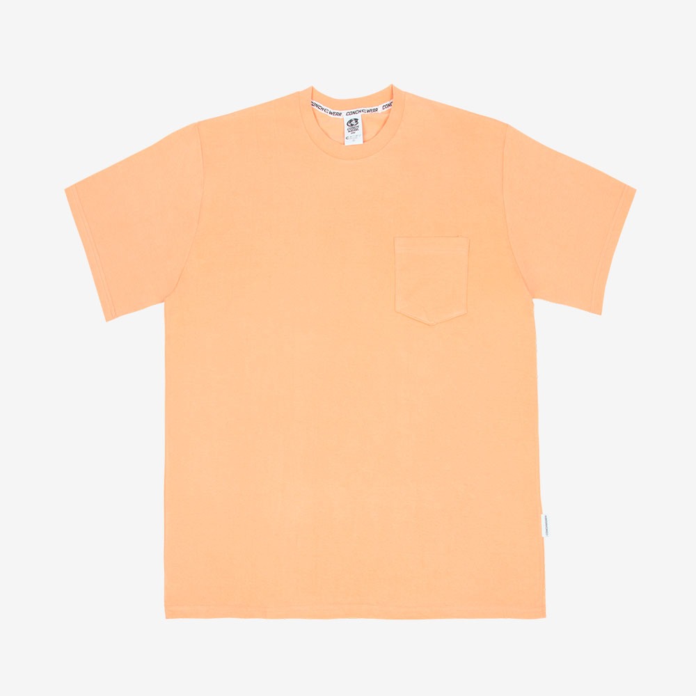 comfort pocket 반팔 티셔츠 (오렌지)